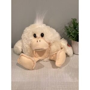 NWT Puppet Yellow Fluffy DUCK 12" Hand‎ Puppet Imaginative Play